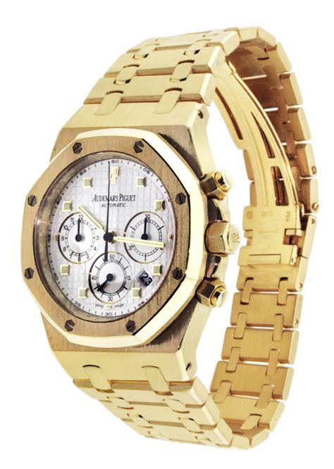 audemars piguet royal oak 18k gold|Altro.